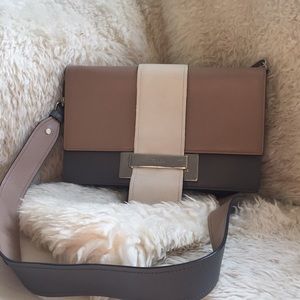 Prada Plex Ribbon Cahier Satchel Handbag Purse